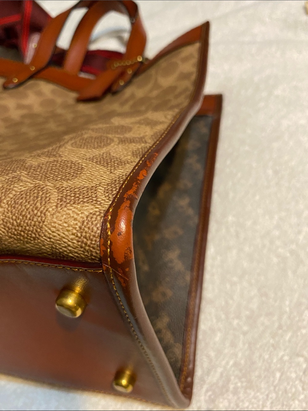 Coach Signature Field Tote - Picture 10 of 13